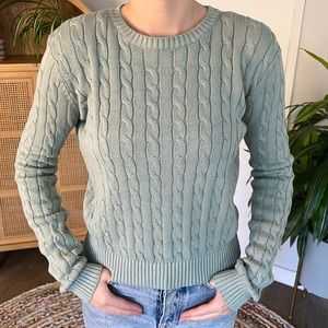 Brandy Melville Cable Knit Sweater